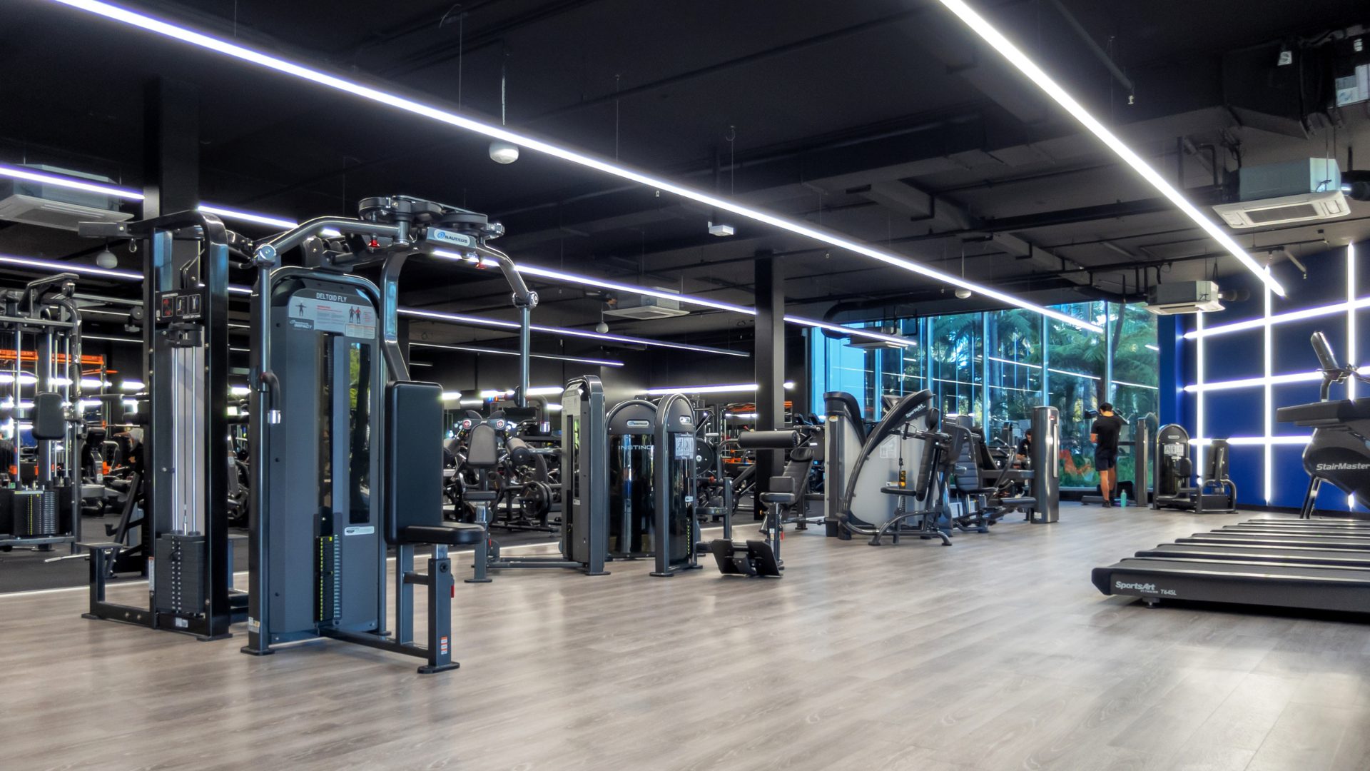 The machine floor at Frenchs Forest